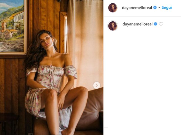 dayane mello affronta il caldo in modo sensuale occhio alla gonna 4